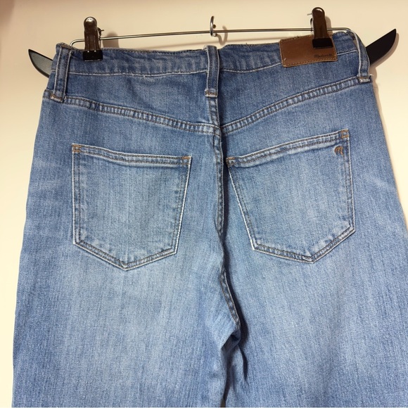 Madewell The High Rise Slim Boyjean Blue Women Size 27 - Picture 7 of 11